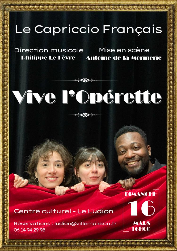 Affiche Vive Operette