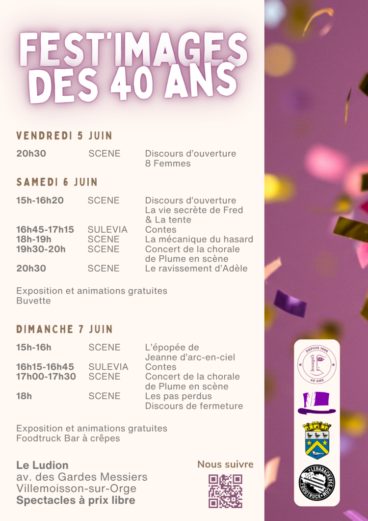 5 au 7 juin IMAGES Détails
