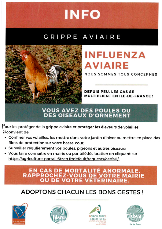 INFLUENZA AVIAIRE