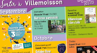 Sortir à Villemoisson en novembre et décembre 2021