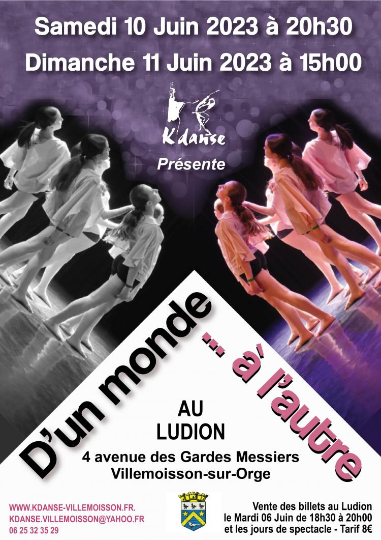 Affiche Kdanse 10 et 11 juin 23