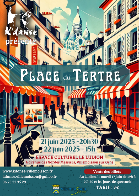 21 et 22 juin Affiche K danse Spectacle 2025 2 530 750