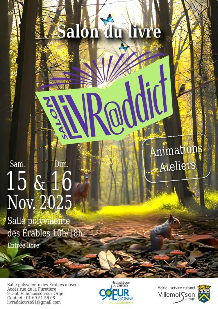 Salon du livre affiche2025 V3