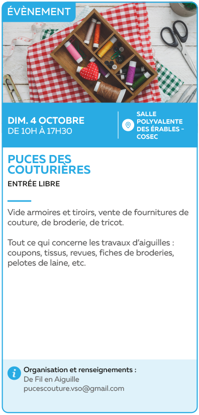 Puces des couturieres 2026